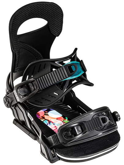 Bent Metal Forte 2022 Snowboard Bindings musta