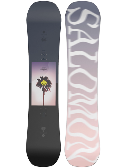 Salomon Oh Yeah Grom 127 Snowboard harmaa
