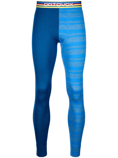 Ortovox 185 Rock 'N' Wool Long Base Layer Bottoms sininen