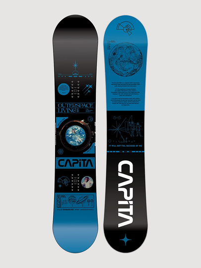 CAPiTA Outerspace Living 158 2023 Snowboard sininen