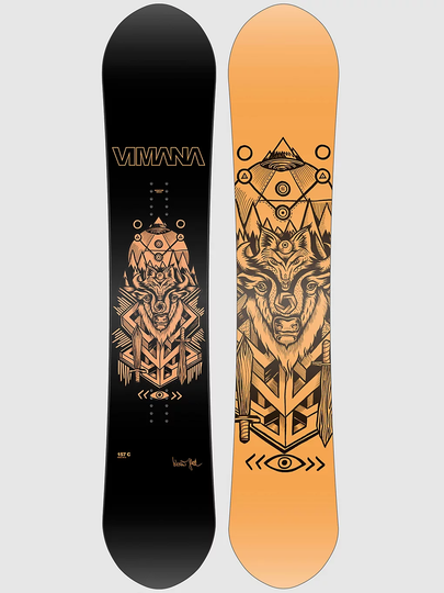 Vimana Clone Werni Stock 157 Snowboard musta