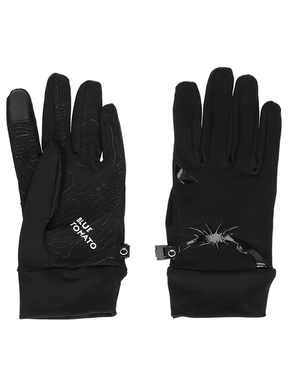Blue Tomato Liner Gloves musta