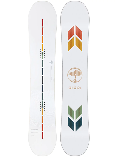 Arbor Poparazzi Rocker 147 Snowboard kuviotu