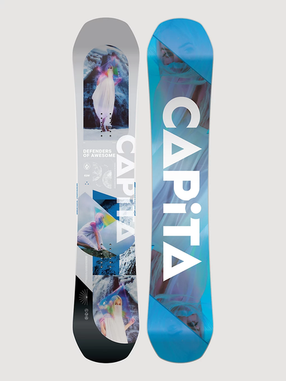 CAPiTA Defenders Of Awesome 163W 2023 Snowboard valkoinen