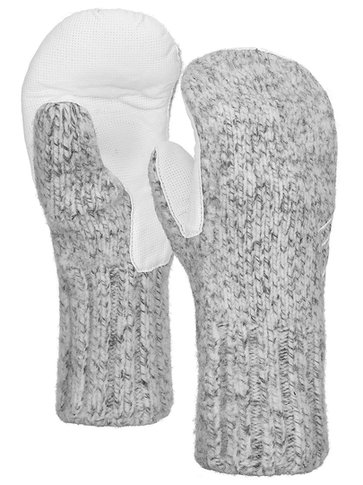 Ortovox SW Classic Leather Mittens harmaa