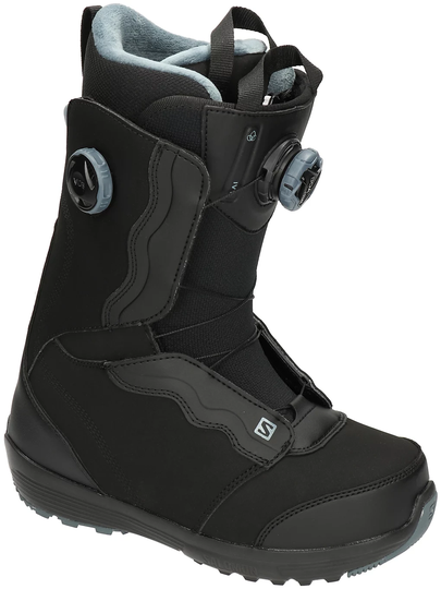 Salomon Ivy Boa SJ Boa 2022 Snowboard Boots musta