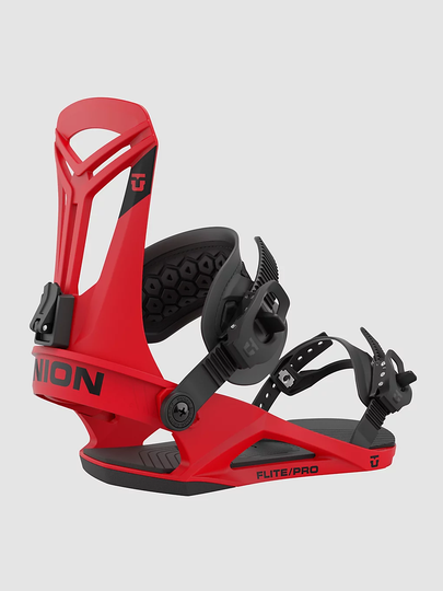 UNION Flite Pro 2023 Snowboard Bindings punainen
