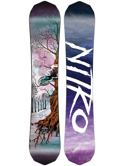 Nitro Beauty 150 Snowboard kuviotu