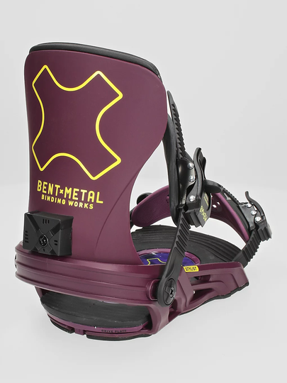 Bent Metal Stylist 2022 Snowboard Bindings violet