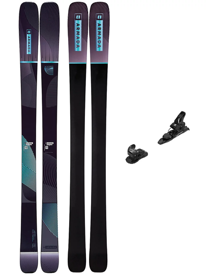 Armada Reliance 92mm Ti 180 + N Warden 11 Ski Set kuviotu