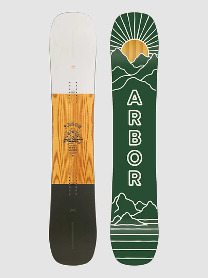 Arbor Westmark Rocker Frank April 154 2023 Snowboard ruskea