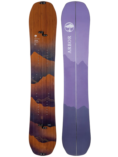 Arbor Splitboard 21Swoon Rocker 148 Splitboard kuviotu