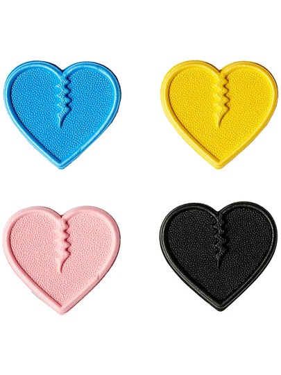 Crab Grab Mini Hearts Stomp Pad kuviotu