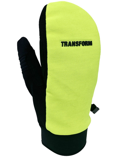 Transform The Spitt Mittens keltainen