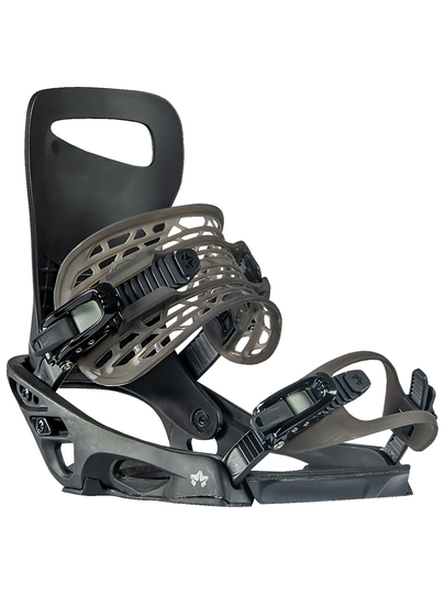 Rome Slice 2023 Snowboard Bindings musta