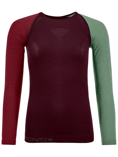 Ortovox 120 Comp Light Base Layer Top punainen