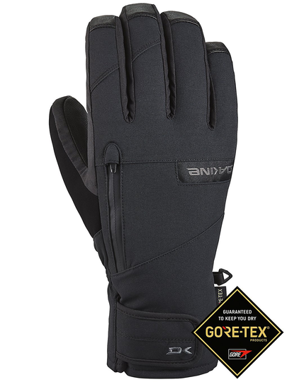 Dakine Leather Titan Gore-Tex Short Gloves musta