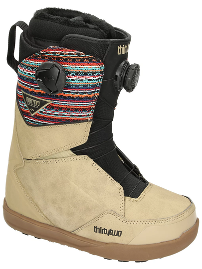 ThirtyTwo Lashed Double Boa 2022 Snowboard Boots ruskea