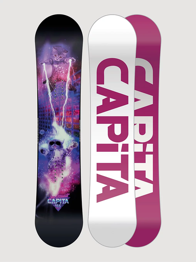 CAPiTA Jess Kimura Mini 135 2023 Snowboard musta