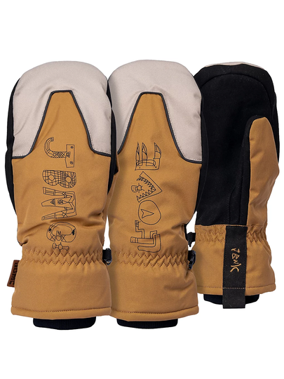 JBMC Love JBMC Mittens kuviotu