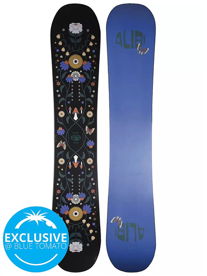 Alibi Snowboards Bloom 145 Snowboard kuviotu