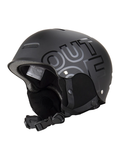 Out Of Wipeout Helmet musta