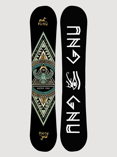 Gnu Ladies Choice 145.5 2023 Snowboard musta