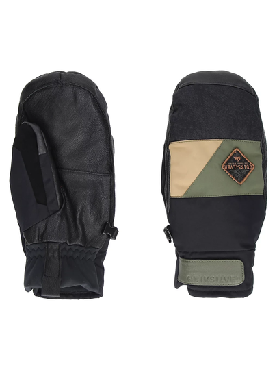 Quiksilver Squad Mittens musta