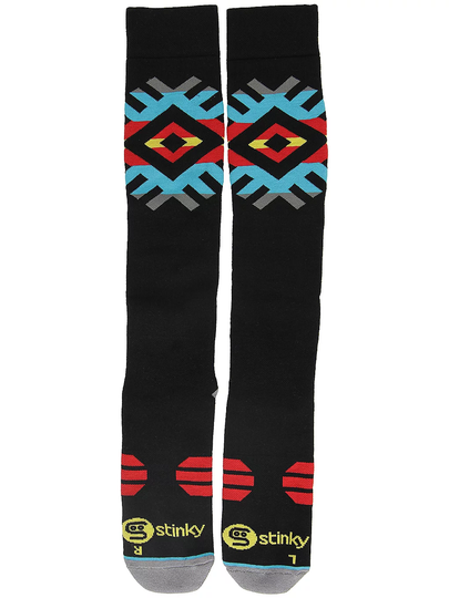 Stinky Socks Tribal Tech Socks musta