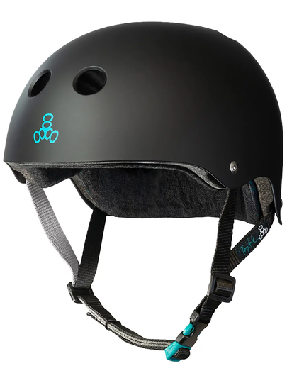 Triple 8 Dual Certified Sweatsaver Tony Hawk Helmet musta