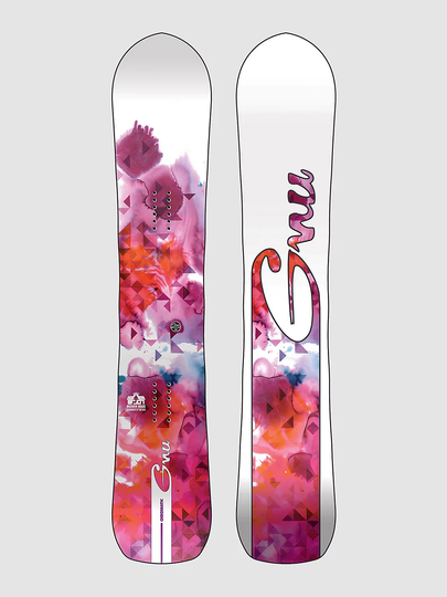 Gnu Chromatic 146 2023 Snowboard pinkki