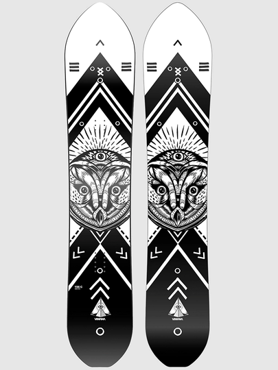 Vimana Vega Heka 160 Snowboard valkoinen