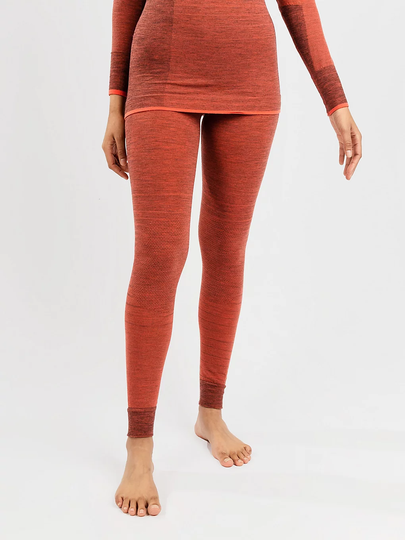 Ortovox 230 Competition Long Base Layer Bottoms punainen