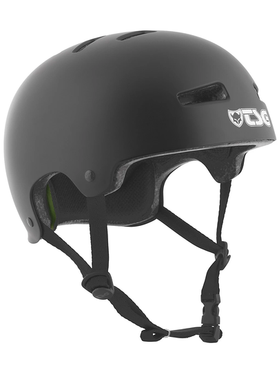 TSG Evolution Solid Color Helmet musta