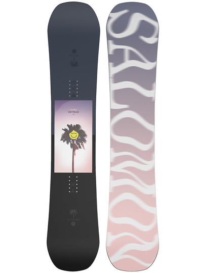 Salomon Oh Yeah 143 Snowboard harmaa