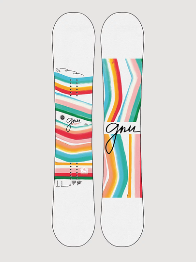 Gnu B Nice 145 2023 Snowboard valkoinen