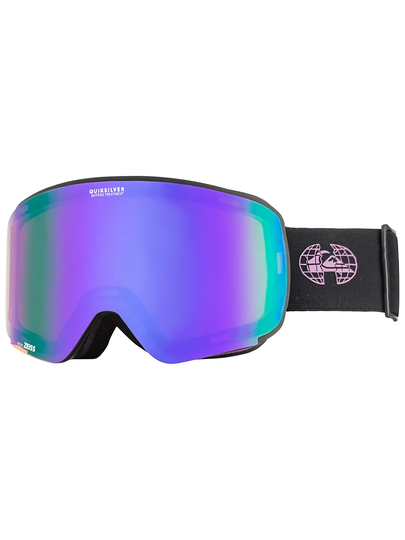 Quiksilver Switchback Asweetin Tru Blk(+Bonus Lens) Goggle musta