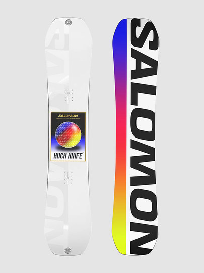 Salomon Huck Knife Grom 139 2023 Snowboard valkoinen