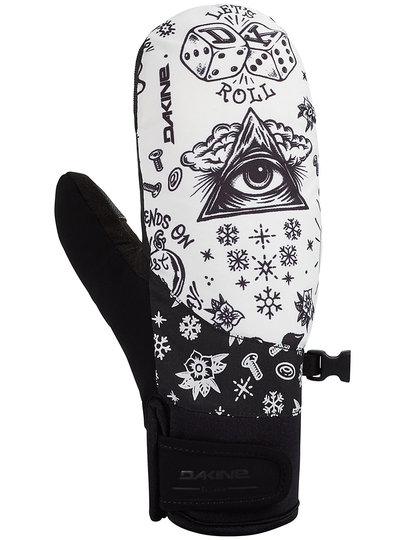 Dakine Electra Mittens valkoinen