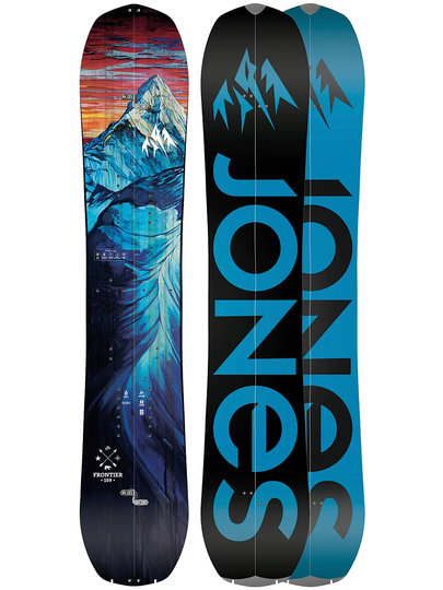 Jones Snowboards Splitboard 21Frontier 162 Splitboard kuviotu