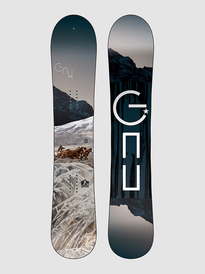 Gnu Ravish 149 2023 Snowboard sininen