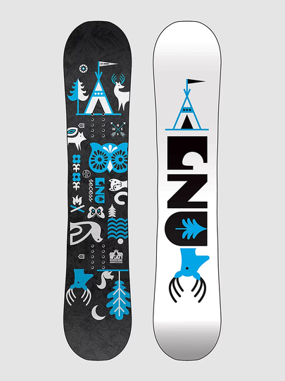 Gnu Recess 100 2023 Snowboard musta