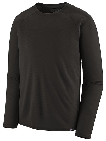 Patagonia Cap Mw Crew Base Layer Top musta