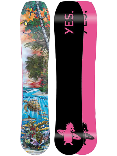 YES Hybrid Uninc Dcp 153 Snowboard kuviotu