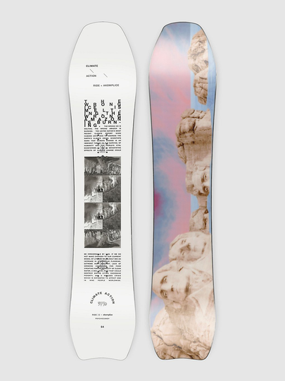 Ride Psychocandy X Akomplice 142 Snowboard kuviotu