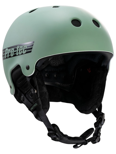 PRO-TEC Old School Snow Helmet vihreä