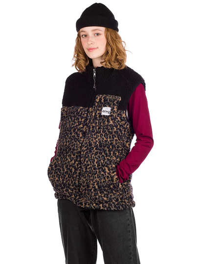 Eivy Lumberjackie Sherpa Fleece Vest kuviotu