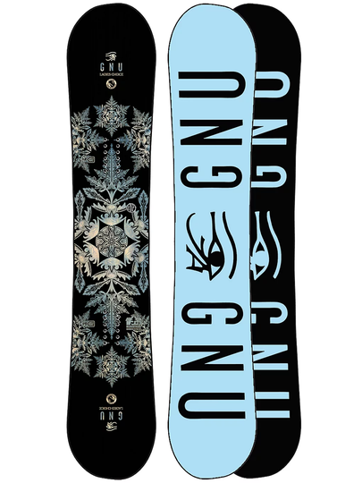Gnu Ladies Choice 151.5 Snowboard musta