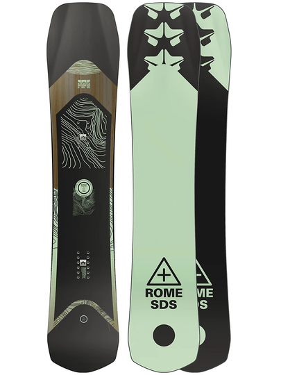 Rome Ravine 147 Snowboard kuviotu