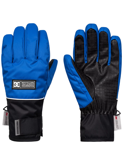 DC Franchise Gloves sininen